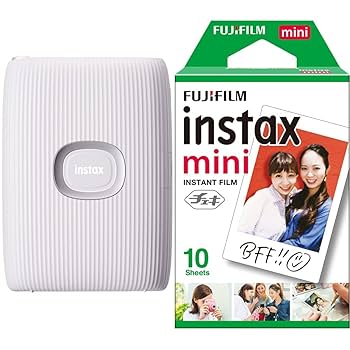 【ほぼ未使用】富士フイルム instaxSQUARELink +フィルム20枚 フィルム20枚セット】FUJIFILM instax mini Link 2 スマホ用
